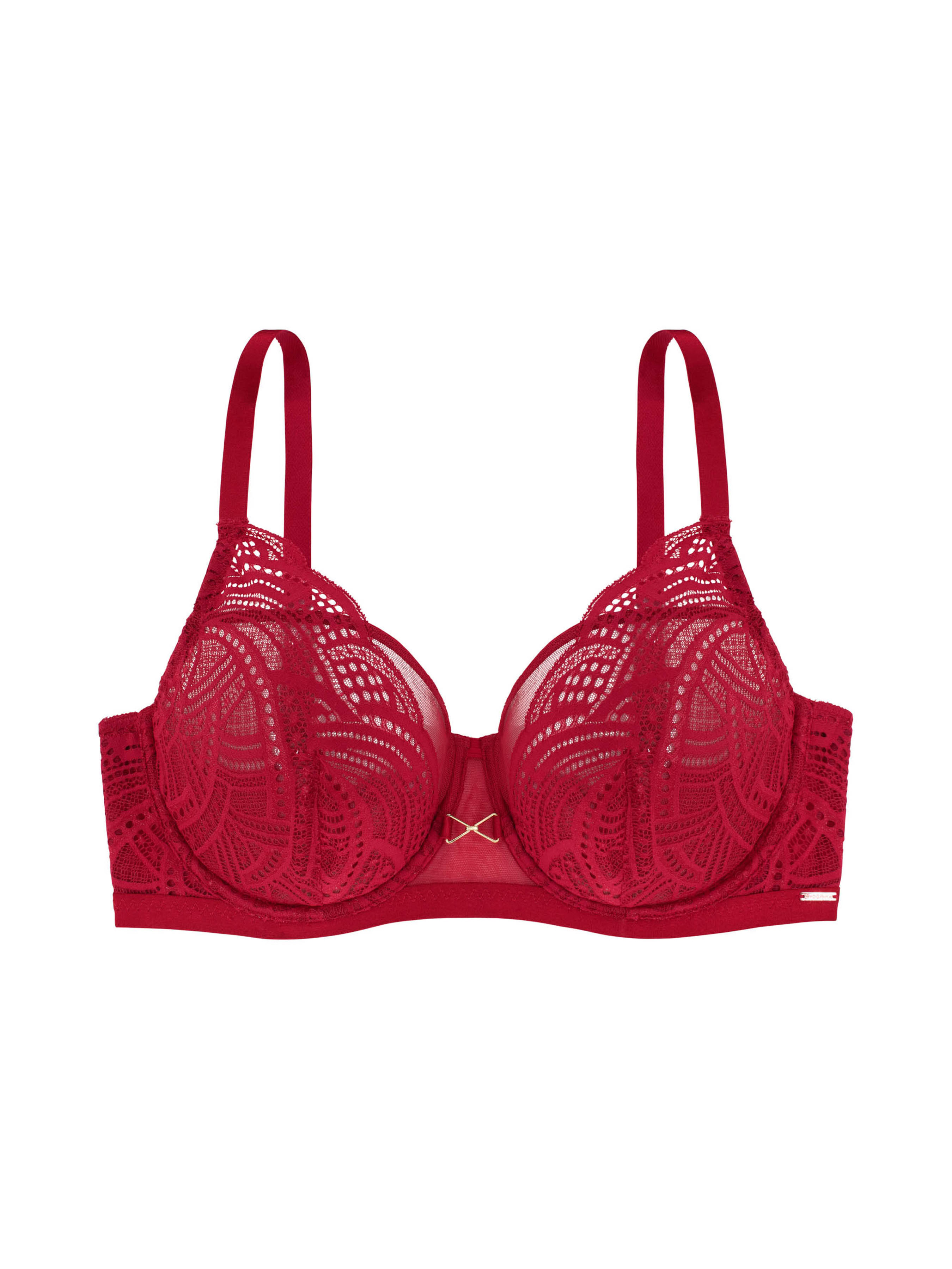 Enamor F089 Classic Plunge Lace Nylon T-Shirt Bra Padded Wirefree Medium  Coverage (36D, Red Chilli Pepper) in Surat at best price by Navya Inner  Wear Shop - Justdial
