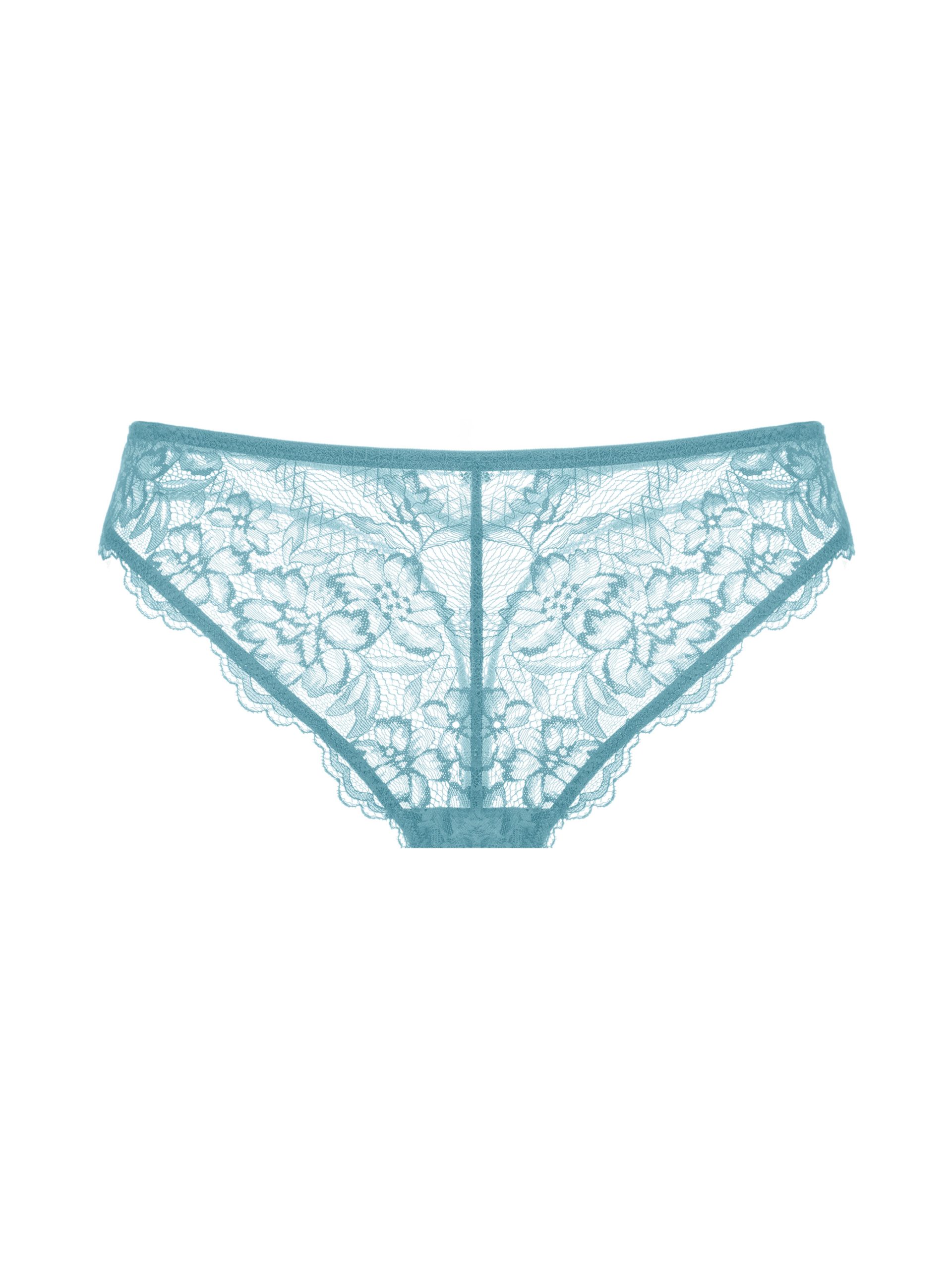 DEFECTS Women's Lilyette Tan Classic Floral Lace Non Padded Wired
