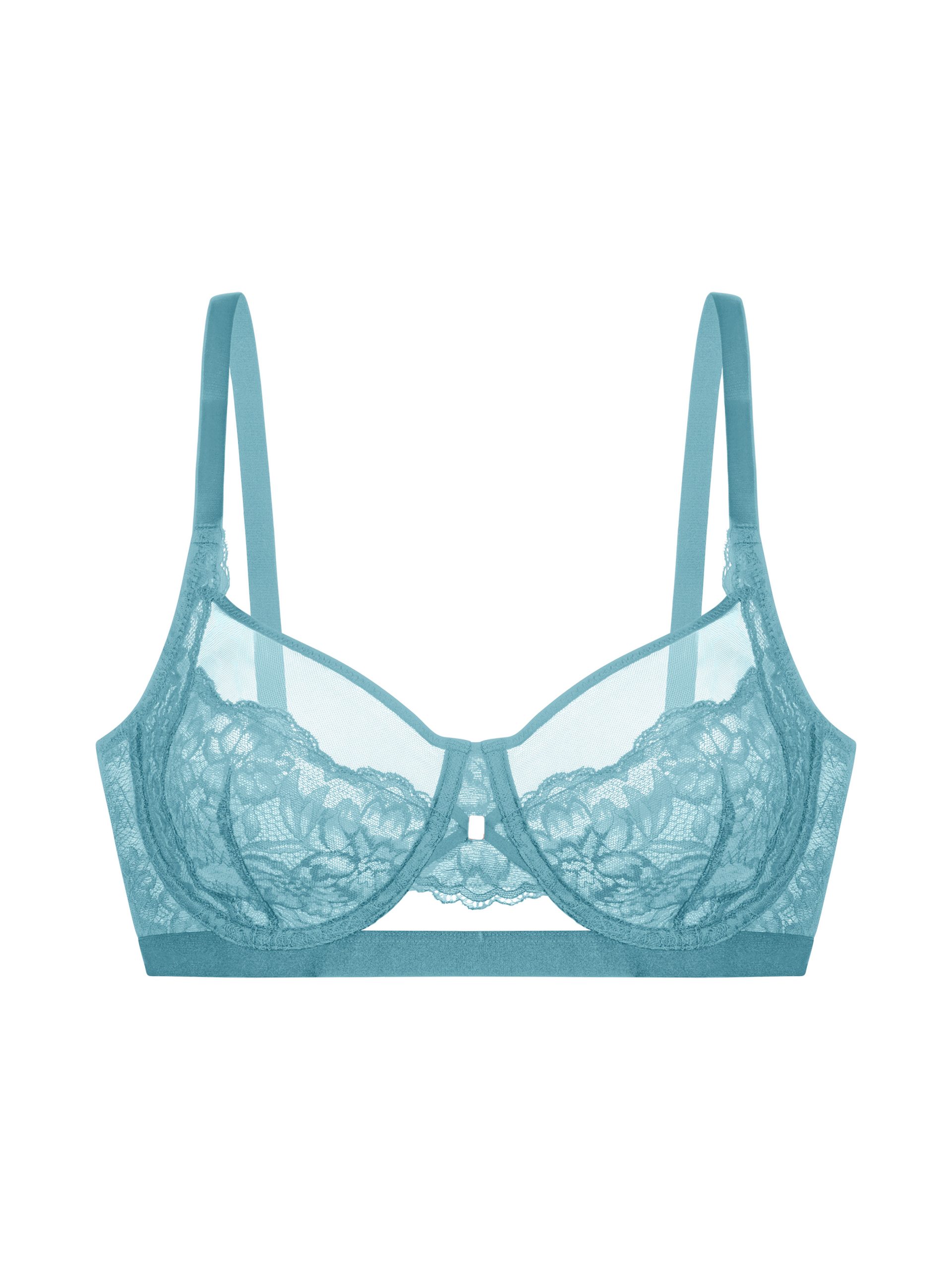 40C/90C FA LEE ON PLUS SIZE TRANSPARENT BRA - WIRED, Women's