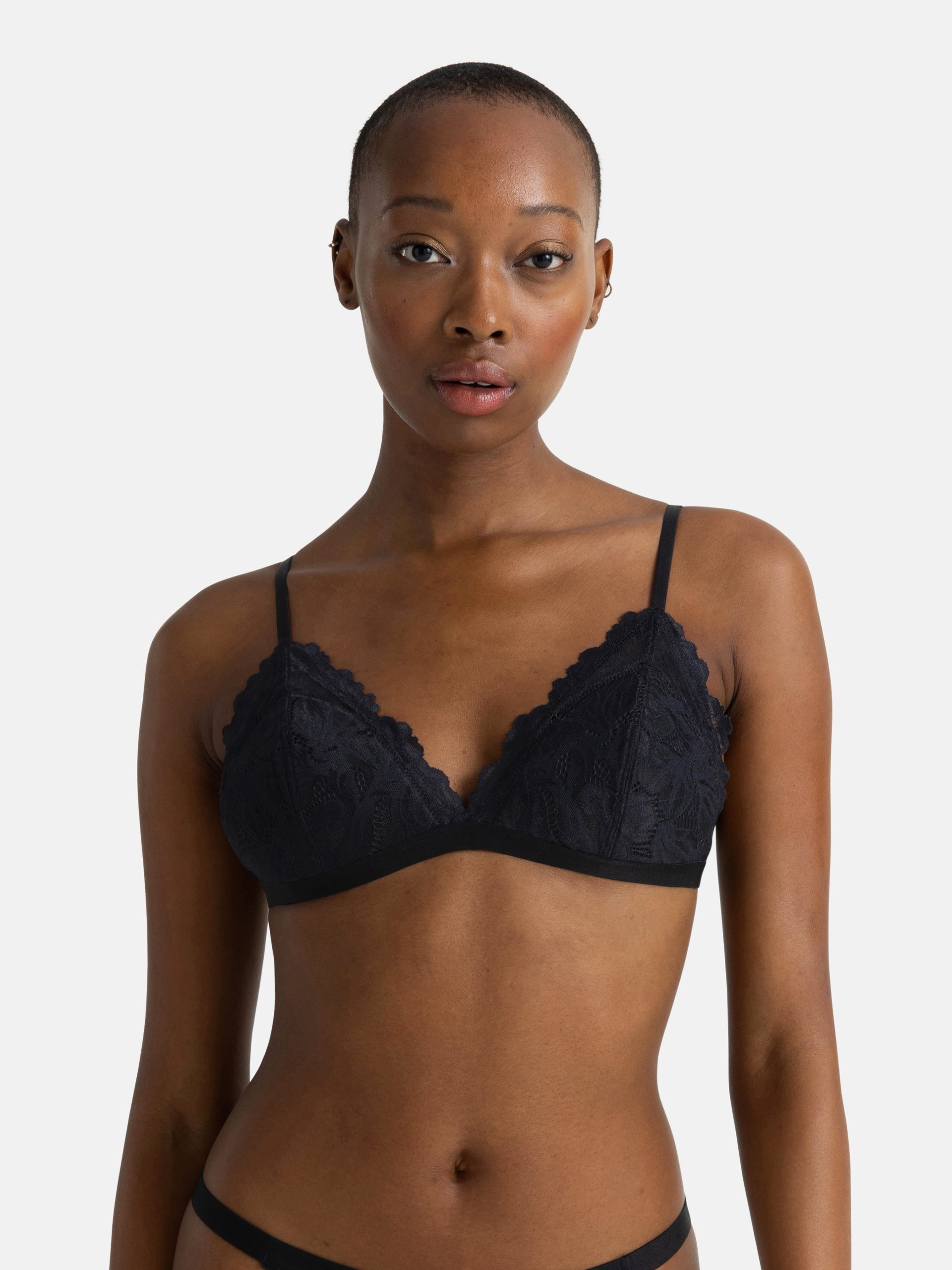 Women's Contrast Trim Bralette … curated on LTK
