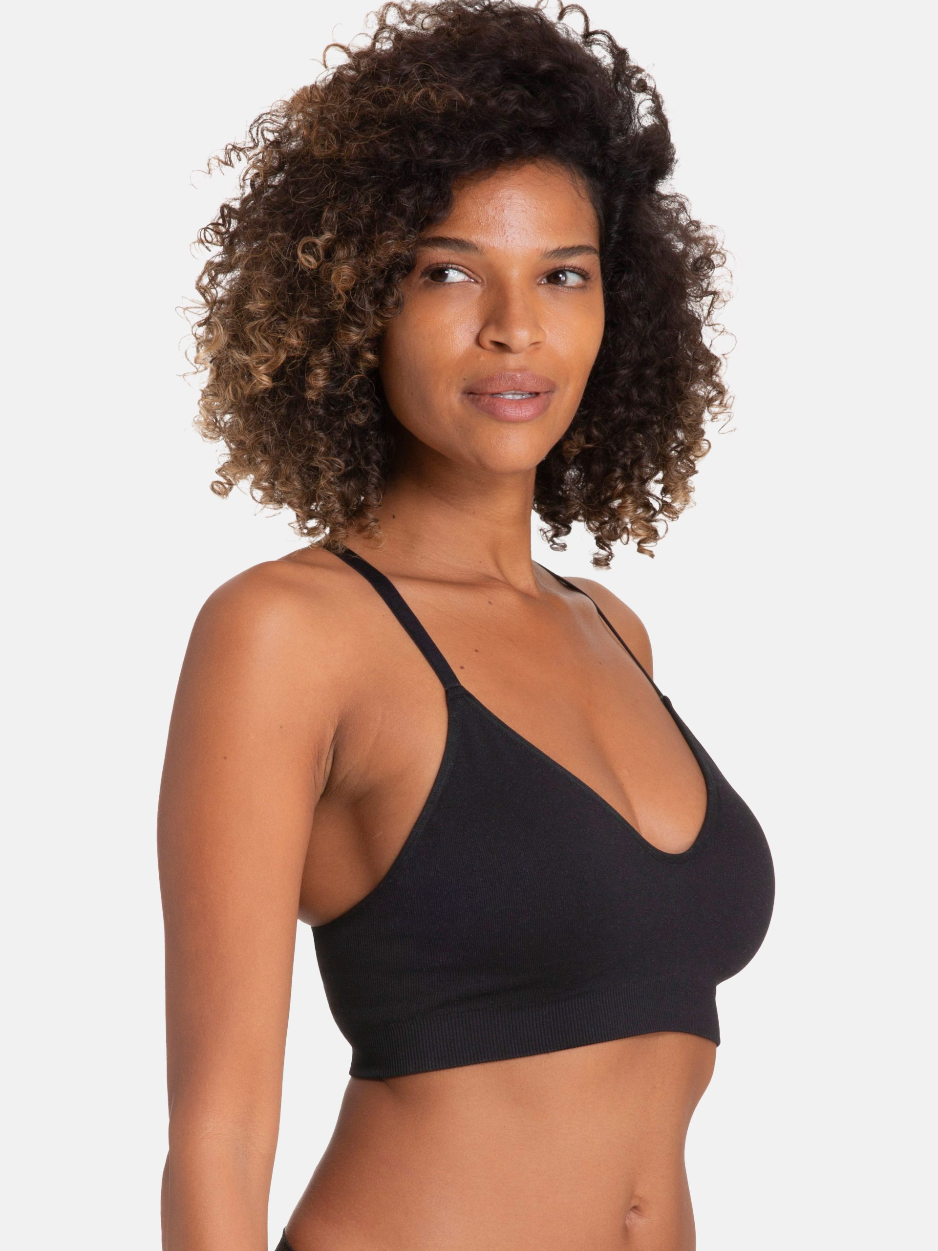 Dorina Revive nylon blend seamless bralette with removeable pads